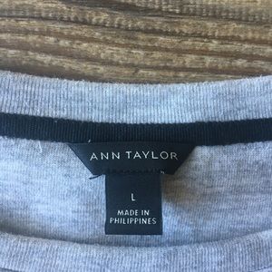 Women’s Ann Taylor sweatshirt-styled top